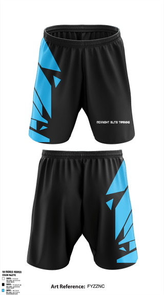 Athletic Shorts With Pockets, McKnight Elite Training, Men's Basketball, Teamtime, Team time, sublimation, custom sports apparel, team uniforms, spirit wear, spiritwear, sports uniforms, custom shirts, team store, custom team store, fundraiser sports, apparel fundraiser