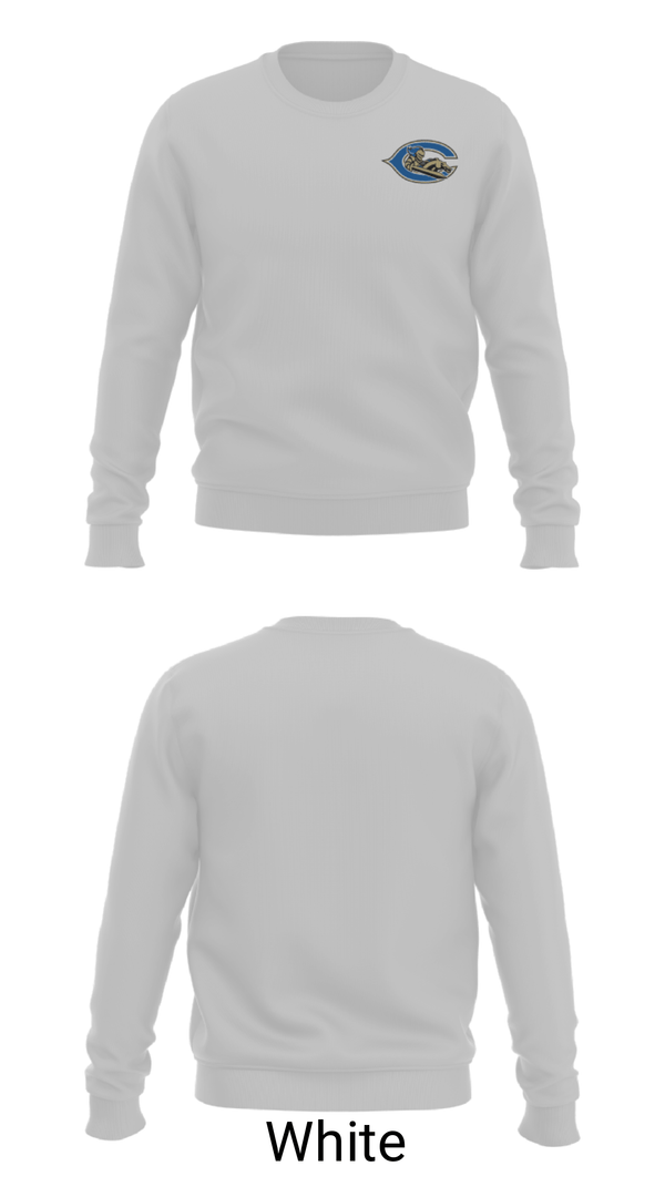 Crew Neck Sweatshirt, Cumberland High School, Spirit Store, Teamtime, Team time, sublimation, custom sports apparel, team uniforms, spirit wear, spiritwear, sports uniforms, custom shirts, team store, custom team store, fundraiser sports, apparel fundraiser