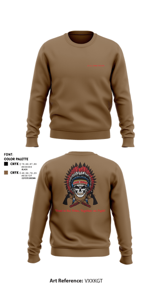 Crew Neck Sweatshirt, B Co 309th MI BN, Army, Teamtime, Team time, sublimation, custom sports apparel, team uniforms, spirit wear, spiritwear, sports uniforms, custom shirts, team store, custom team store, fundraiser sports, apparel fundraiser