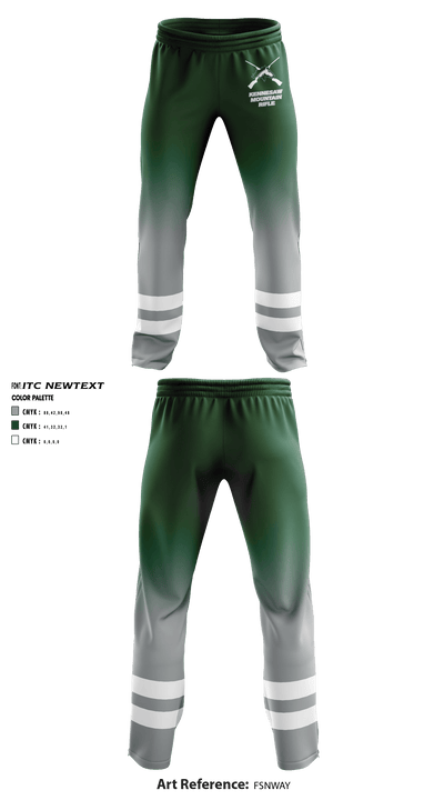 Kennesaw Mountain High School Rifle 35351199 Sweatpants - 3