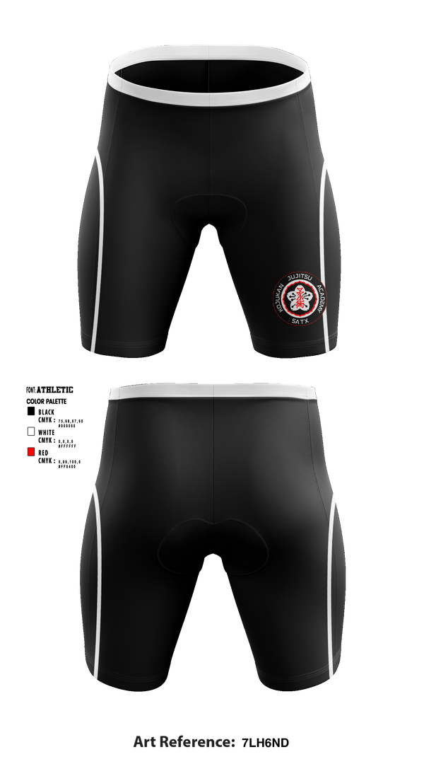 Men's Compression Shorts, Kojukan JuJitsu, Wrestling, Teamtime, Team time, sublimation, custom sports apparel, team uniforms, spirit wear, spiritwear, sports uniforms, custom shirts, team store, custom team store, fundraiser sports, apparel fundraiser