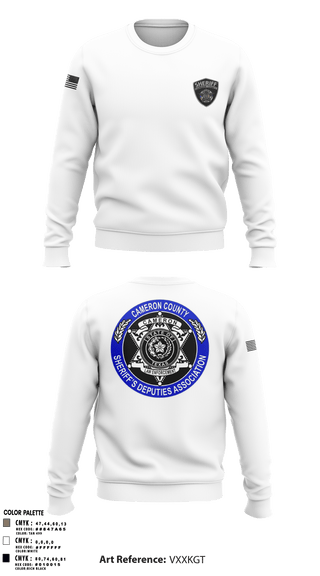 Crew Neck Sweatshirt, Carrizalez, Police, Teamtime, Team time, sublimation, custom sports apparel, team uniforms, spirit wear, spiritwear, sports uniforms, custom shirts, team store, custom team store, fundraiser sports, apparel fundraiser