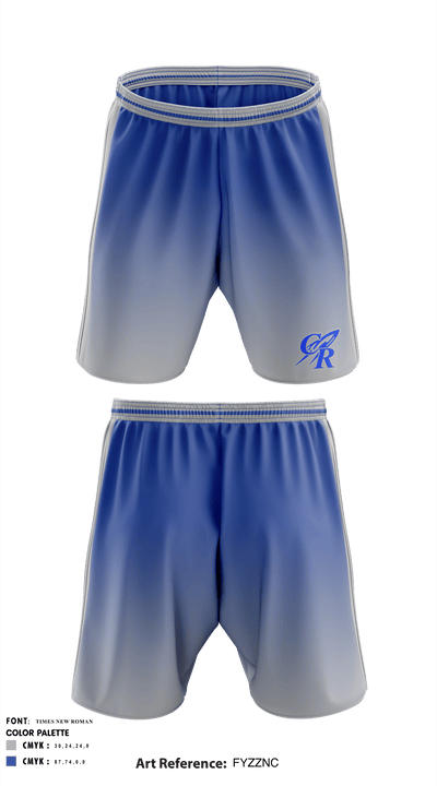 Central Cross Country 338893 Athletic Shorts With Pockets - 2
