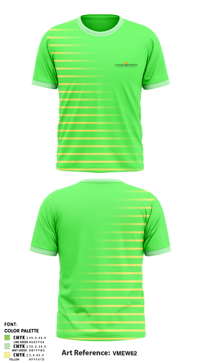 Landmark Engineers 37744667 Short Sleeve Performance Shirt - 1