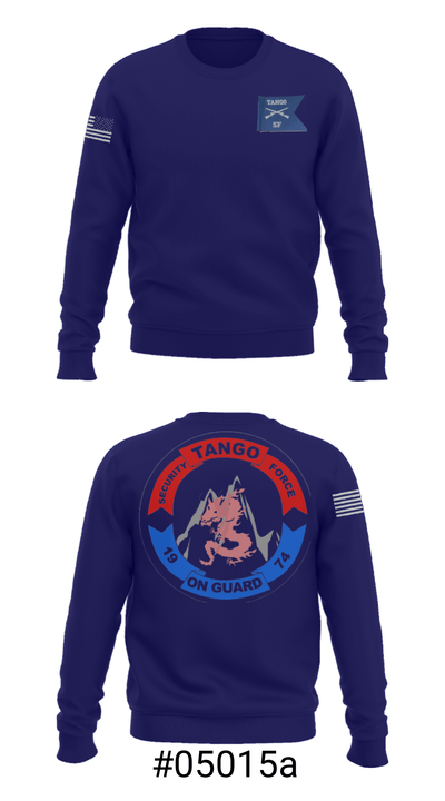 Tango Security Force 4730343 Crew Neck Sweatshirt - 7