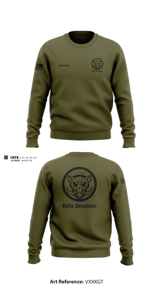 Crew Neck Sweatshirt, , Police, Teamtime, Team time, sublimation, custom sports apparel, team uniforms, spirit wear, spiritwear, sports uniforms, custom shirts, team store, custom team store, fundraiser sports, apparel fundraiser