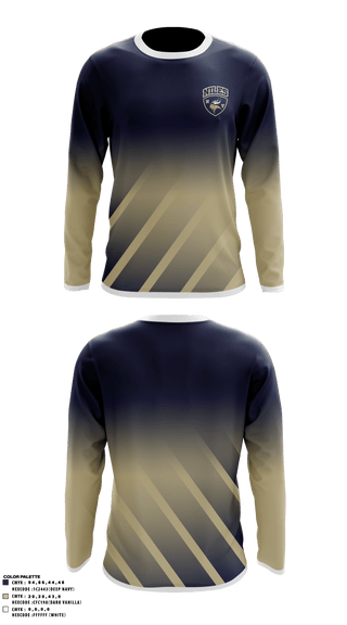 Long Sleeve Performance Shirt, Niles High School Soccer, Men's Soccer, Teamtime, Team time, sublimation, custom sports apparel, team uniforms, spirit wear, spiritwear, sports uniforms, custom shirts, team store, custom team store, fundraiser sports, apparel fundraiser