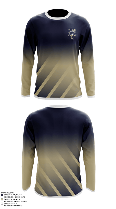 Niles High School Soccer 54999078 Long Sleeve Performance Shirt - 1