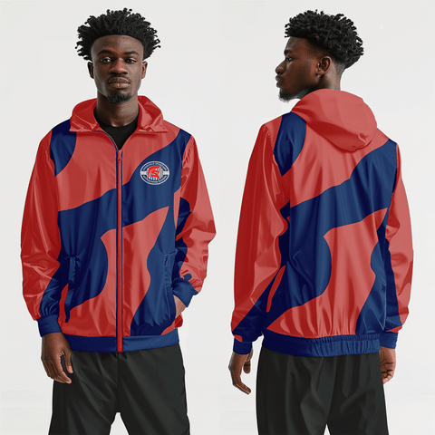 Windbreaker, Deerfield Spartans, Cross Country, Teamtime, Team time, sublimation, custom sports apparel, team uniforms, spirit wear, spiritwear, sports uniforms, custom shirts, team store, custom team store, fundraiser sports, apparel fundraiser