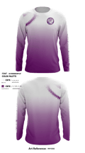 Triway High School Bowling 9942018 Long Sleeve Performance Shirt - 1