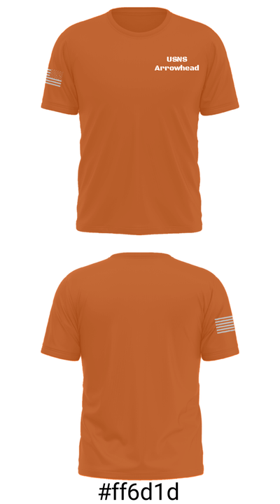 USNS Arrowhead 78431664 Short Sleeve Performance Shirt - 31