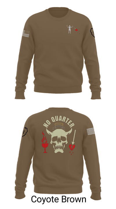 C-CO 1-27 1st PLT BLACKBEARD 676518 Crew Neck Sweatshirt - 8