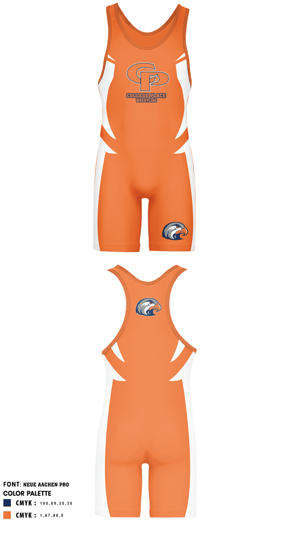 Wrestling Singlet, College Place Wrestling, Wrestling, Teamtime, Team time, sublimation, custom sports apparel, team uniforms, spirit wear, spiritwear, sports uniforms, custom shirts, team store, custom team store, fundraiser sports, apparel fundraiser