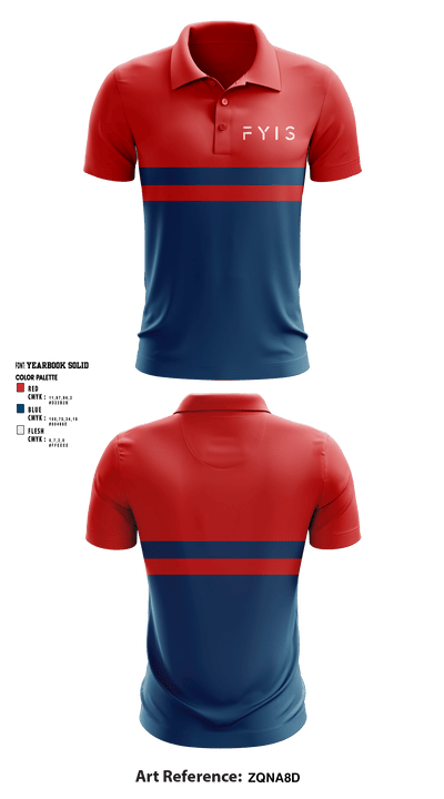 FYIS Clothing 40092578 Short Sleeve Performance Polo - 1