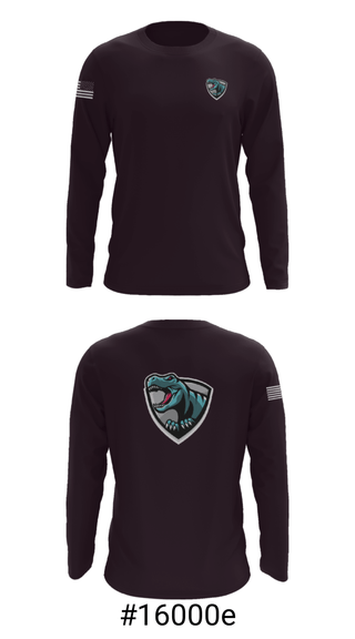 Long Sleeve Performance Shirt, Rex95 Dino’s, Bowling, Teamtime, Team time, sublimation, custom sports apparel, team uniforms, spirit wear, spiritwear, sports uniforms, custom shirts, team store, custom team store, fundraiser sports, apparel fundraiser