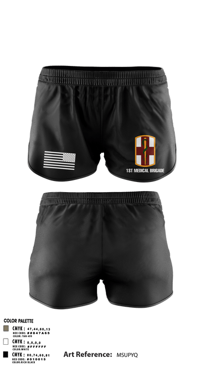 1st Medical Brigade 47127889 Ranger Panties - 3