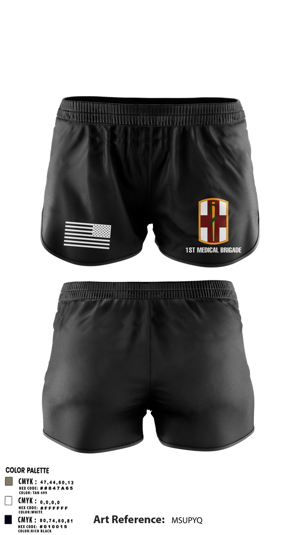 Ranger Panties, 1st Medical Brigade, , Teamtime, Team time, sublimation, custom sports apparel, team uniforms, spirit wear, spiritwear, sports uniforms, custom shirts, team store, custom team store, fundraiser sports, apparel fundraiser