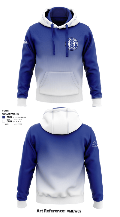 Salem High School Soccer 85032172 Hoodie - 1