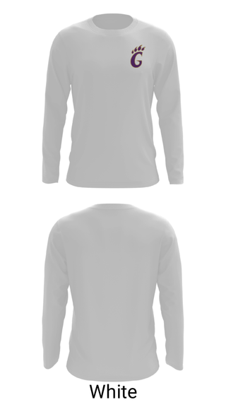 Long Sleeve Performance Shirt, Godley High School Cross Country, Cross Country, Teamtime, Team time, sublimation, custom sports apparel, team uniforms, spirit wear, spiritwear, sports uniforms, custom shirts, team store, custom team store, fundraiser sports, apparel fundraiser