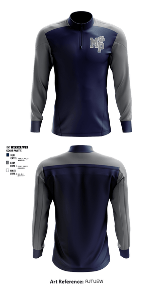 Quarter Zip Jacket, Moss Point Athletics, Spirit Store, Teamtime, Team time, sublimation, custom sports apparel, team uniforms, spirit wear, spiritwear, sports uniforms, custom shirts, team store, custom team store, fundraiser sports, apparel fundraiser