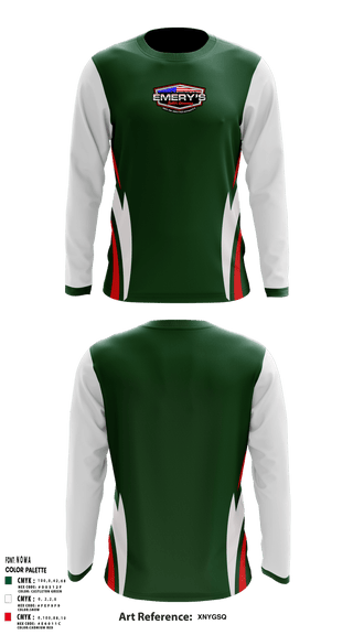 Long Sleeve Performance Shirt, Emery’s Gutter Cleaning, , Teamtime, Team time, sublimation, custom sports apparel, team uniforms, spirit wear, spiritwear, sports uniforms, custom shirts, team store, custom team store, fundraiser sports, apparel fundraiser