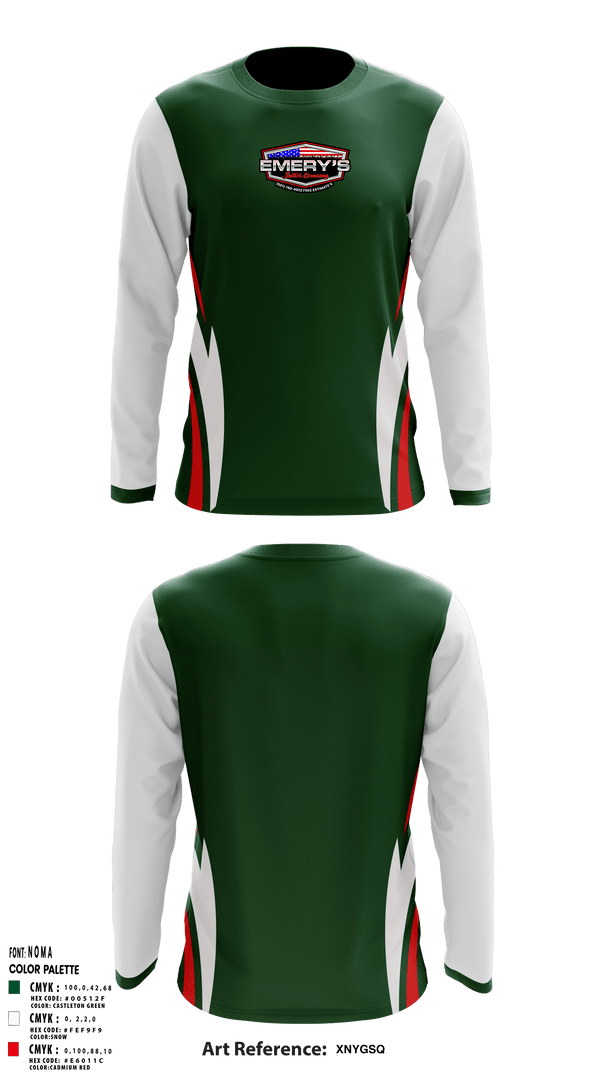 Long Sleeve Performance Shirt, Emery’s Gutter Cleaning, , Teamtime, Team time, sublimation, custom sports apparel, team uniforms, spirit wear, spiritwear, sports uniforms, custom shirts, team store, custom team store, fundraiser sports, apparel fundraiser