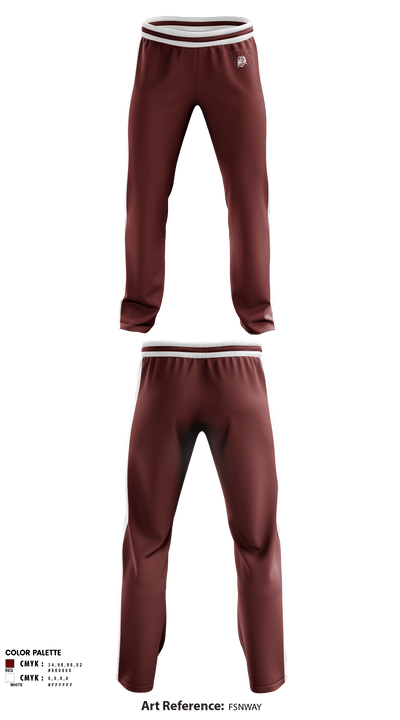 First Baptist Academy Cheerleading 10096109 Sweatpants - 1