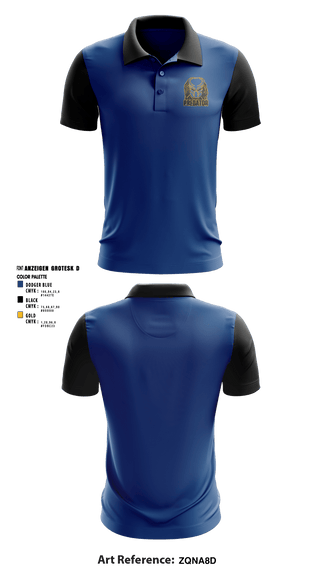 Short Sleeve Performance Polo, Predators, Men's Basketball, Teamtime, Team time, sublimation, custom sports apparel, team uniforms, spirit wear, spiritwear, sports uniforms, custom shirts, team store, custom team store, fundraiser sports, apparel fundraiser