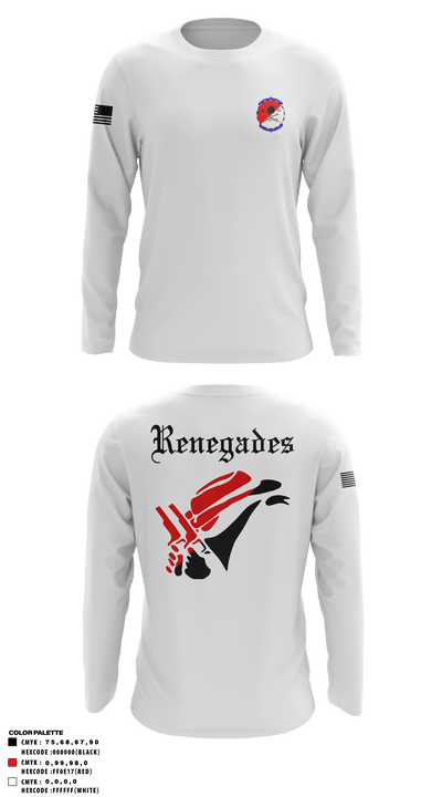 Renegades 84834398 Long Sleeve Performance Shirt - 9