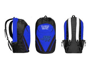 Gear Bag, Williamstown High School Basketball, Women's Basketball, Teamtime, Team time, sublimation, custom sports apparel, team uniforms, spirit wear, spiritwear, sports uniforms, custom shirts, team store, custom team store, fundraiser sports, apparel fundraiser