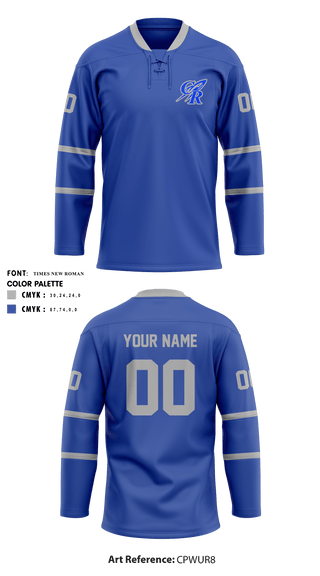 Hockey Jersey, Central High School Track & Field, Track & Field, Teamtime, Team time, sublimation, custom sports apparel, team uniforms, spirit wear, spiritwear, sports uniforms, custom shirts, team store, custom team store, fundraiser sports, apparel fundraiser