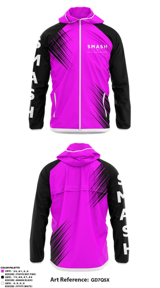 Windbreaker, SMASH, Softball, Teamtime, Team time, sublimation, custom sports apparel, team uniforms, spirit wear, spiritwear, sports uniforms, custom shirts, team store, custom team store, fundraiser sports, apparel fundraiser