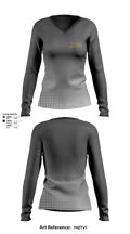 Vazquez Decks LLC 81207350 Women's Long Sleeve V-neck Shirt - 1