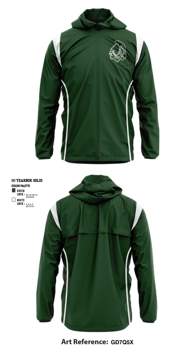 Dartmouth High School 73517919 Windbreaker - 1