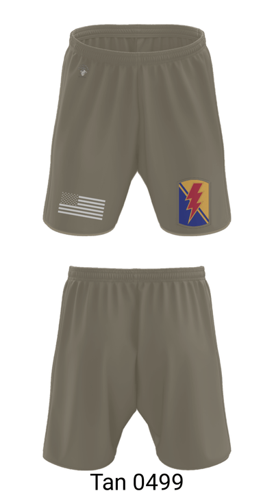 C Co. 1-160 Infantry 40456351 Athletic Shorts With Pockets - 28