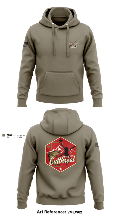 A Co. 2-211th GSAB 21328090 Hoodie - 2