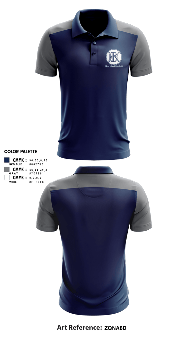 Women's Short Sleeve Performance Polo, Kent Island Baseball, Baseball, Teamtime, Team time, sublimation, custom sports apparel, team uniforms, spirit wear, spiritwear, sports uniforms, custom shirts, team store, custom team store, fundraiser sports, apparel fundraiser