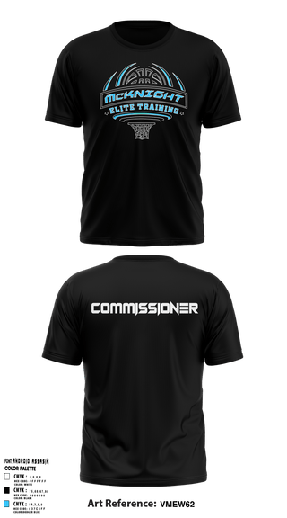 Short Sleeve Performance Shirt, McKnight Elite Training, Men's Basketball, Teamtime, Team time, sublimation, custom sports apparel, team uniforms, spirit wear, spiritwear, sports uniforms, custom shirts, team store, custom team store, fundraiser sports, apparel fundraiser