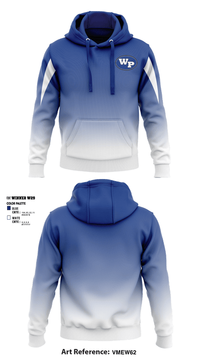 Wills Point High School Volleyball 11791258 Hoodie - 1