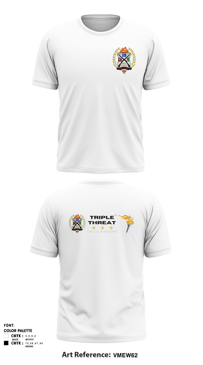 Triple Threat 63013438 Short Sleeve Performance Shirt - 3