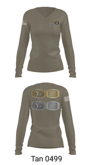 Women's Long Sleeve Vneck Shirt, , Navy, Teamtime, Team time, sublimation, custom sports apparel, team uniforms, spirit wear, spiritwear, sports uniforms, custom shirts, team store, custom team store, fundraiser sports, apparel fundraiser
