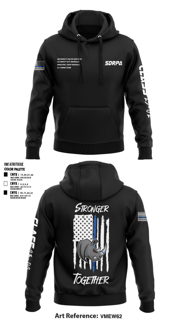 Hoodie, SDRPA, Police, Teamtime, Team time, sublimation, custom sports apparel, team uniforms, spirit wear, spiritwear, sports uniforms, custom shirts, team store, custom team store, fundraiser sports, apparel fundraiser