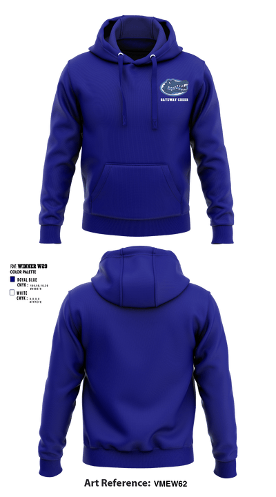 Gateway Regional High School Cheer 43593489 Hoodie - 5