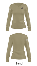 239th combat communications squadron 12104135 Women's Long Sleeve V-neck Shirt - 41