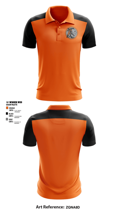 Chesaning Middle School Cheer 10918071 Short Sleeve Performance Polo - 1