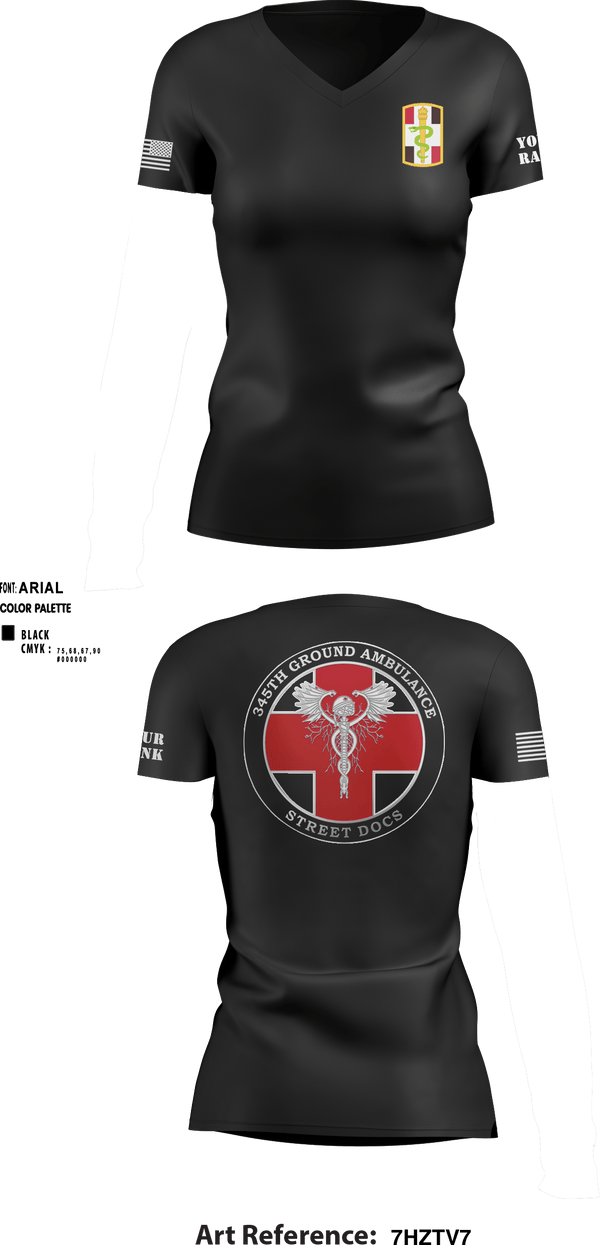 Women's Short Sleeve Vneck Shirt, , Army, Teamtime, Team time, sublimation, custom sports apparel, team uniforms, spirit wear, spiritwear, sports uniforms, custom shirts, team store, custom team store, fundraiser sports, apparel fundraiser