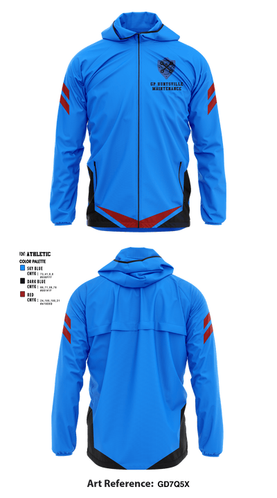 GP Huntsville Maintenance 13314167 Windbreaker - 1
