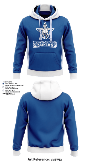 Hoodie, Chula Vista Spartans, Football, Teamtime, Team time, sublimation, custom sports apparel, team uniforms, spirit wear, spiritwear, sports uniforms, custom shirts, team store, custom team store, fundraiser sports, apparel fundraiser