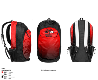 Gear Bag, Frontier Senior High School Wrestling, Wrestling, Teamtime, Team time, sublimation, custom sports apparel, team uniforms, spirit wear, spiritwear, sports uniforms, custom shirts, team store, custom team store, fundraiser sports, apparel fundraiser