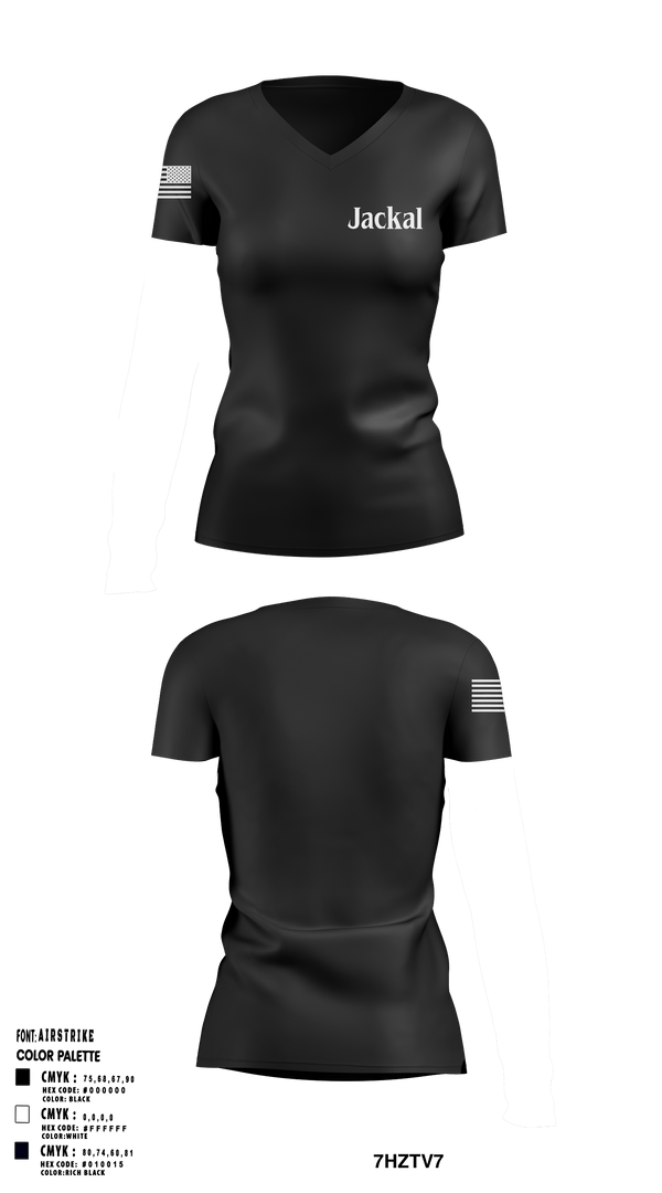 Women's Short Sleeve Vneck Shirt, 576 jackals, Army, Teamtime, Team time, sublimation, custom sports apparel, team uniforms, spirit wear, spiritwear, sports uniforms, custom shirts, team store, custom team store, fundraiser sports, apparel fundraiser